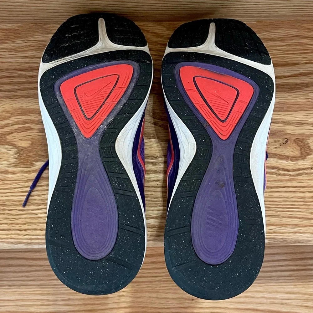 Nike Sneakers Size 9.5 Purple & Pink Running Shoes Sports Women’s - Picture 8 of 11